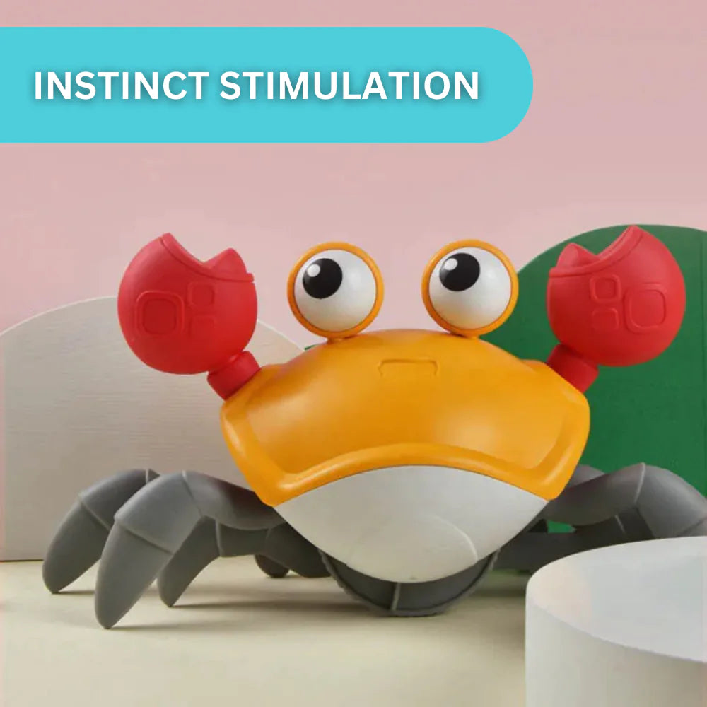 Interactive Crawling Crab Dog Toy - Automated Fun for Your Pet 🦀