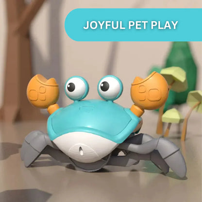 Interactive Crawling Crab Dog Toy - Automated Fun for Your Pet 🦀